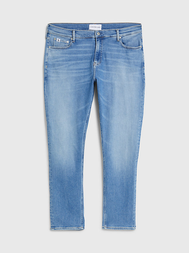 blue plus size skinny jeans for men calvin klein jeans