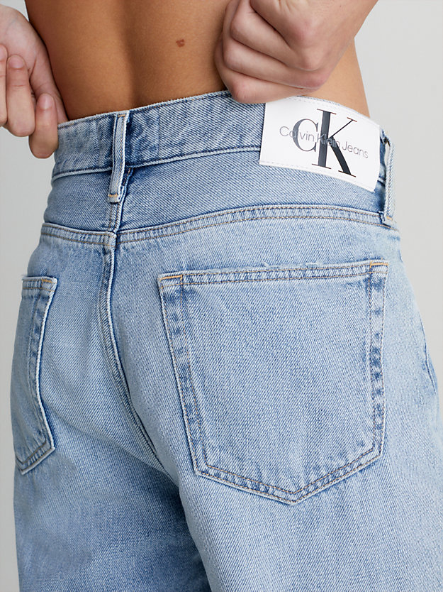 jean tapered denim medium pour hommes calvin klein jeans