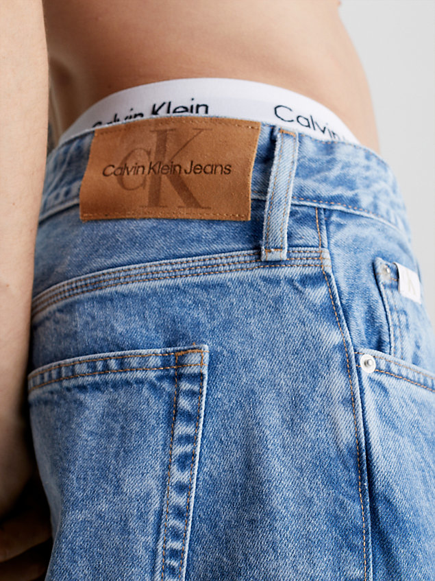 blue 90's straight carpenter jeans voor heren - calvin klein jeans