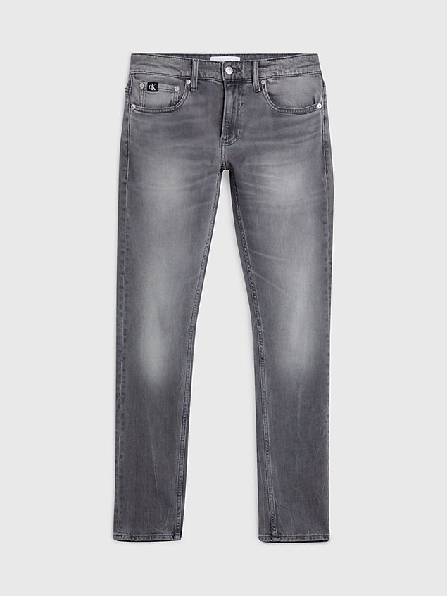 slim jeans grey da uomo calvin klein jeans