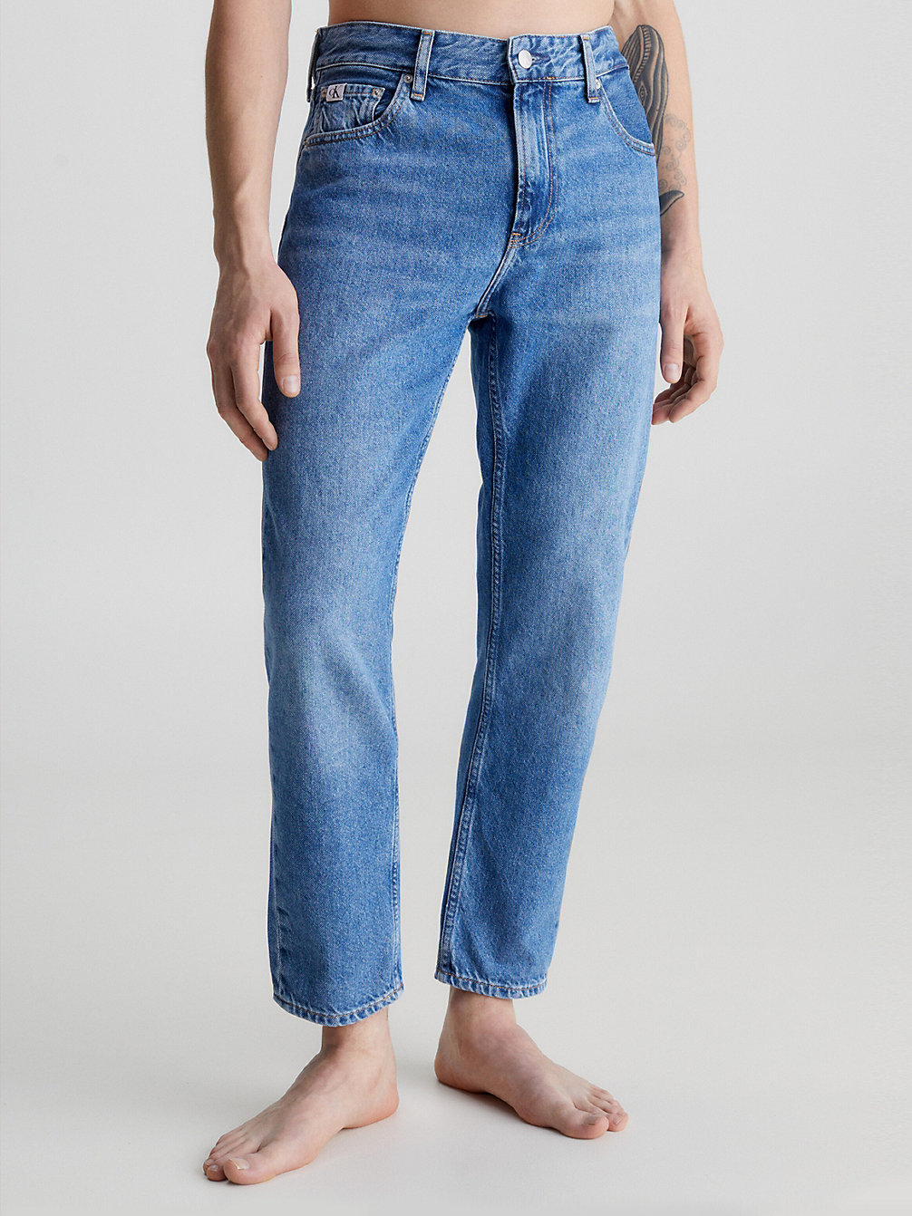 DENIM MEDIUM Dad Jeans undefined heren Calvin Klein