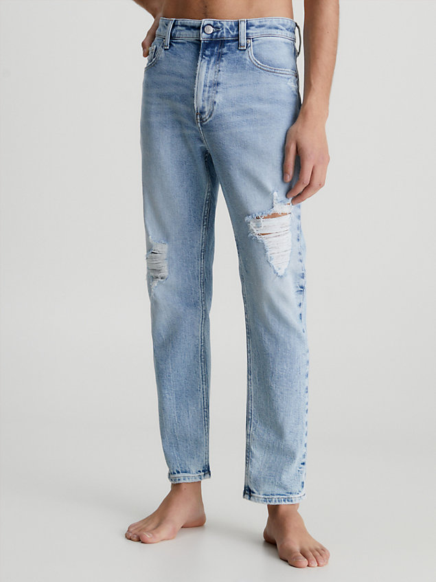 blue jeansy dad dla mężczyźni - calvin klein jeans