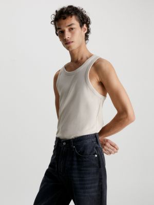 Descubrimiento marrón Paine Gillic Camisetas para Hombre | Manga larga y Tirantes | Calvin Klein®