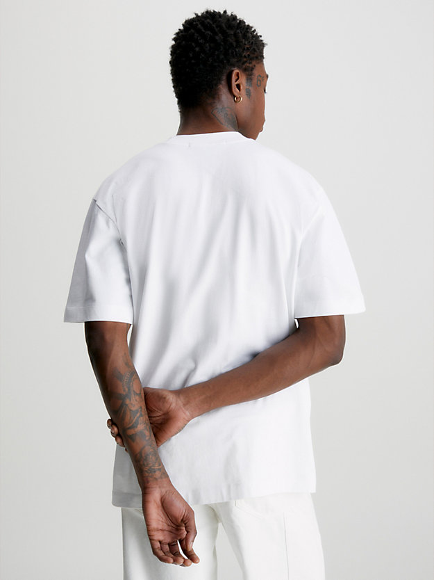 BRIGHT WHITE Camiseta relaxed con gráfico fotográfico de hombre CALVIN KLEIN JEANS