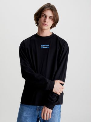 Diversiteit Ben depressief weefgetouw Oversized T-shirt met lange mouwen Calvin Klein® | J30J322871BEH