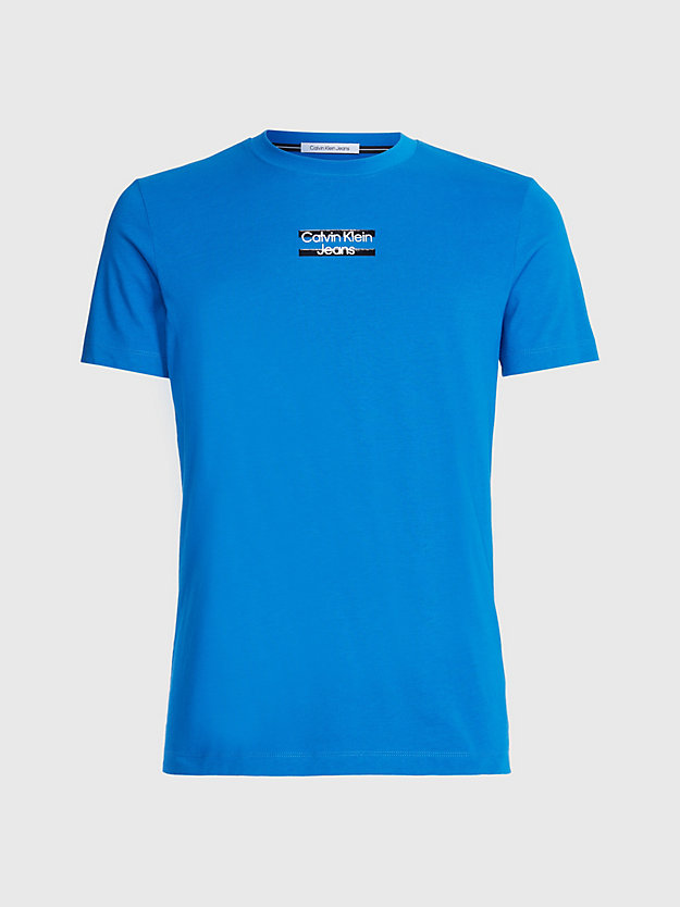 TARPS BLUE T-shirt slim avec logo for hommes CALVIN KLEIN JEANS
