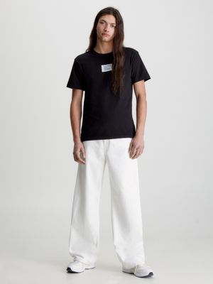 CK BLACK Badge T-shirt for men CALVIN KLEIN JEANS