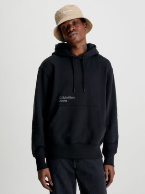 Rust Klimatiske bjerge personificering Relaxed Back Logo Hoodie Calvin Klein® | J30J322895BEH