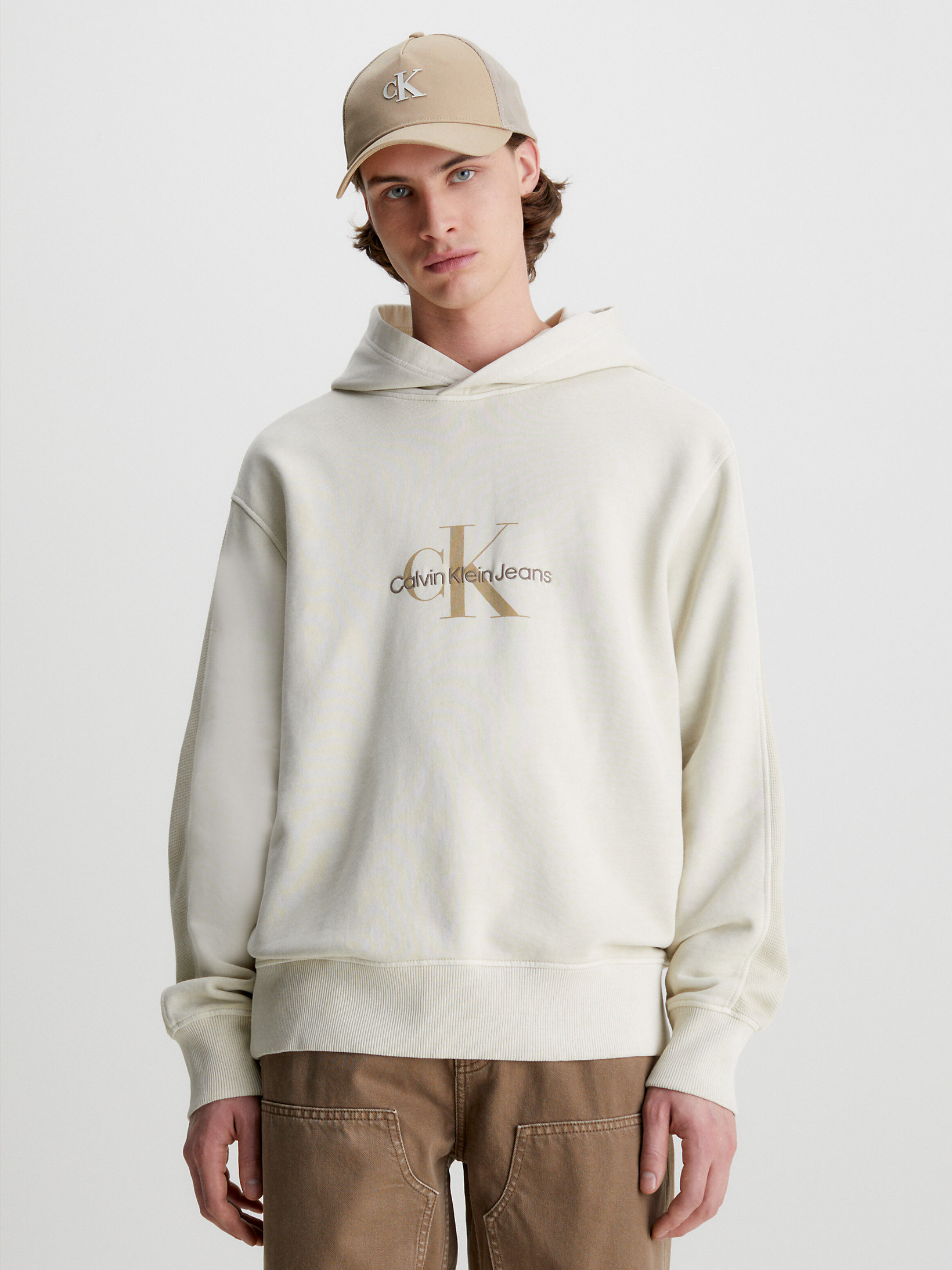 Relaxed Monogram Hoodie Calvin Klein® | J30J322901ACI