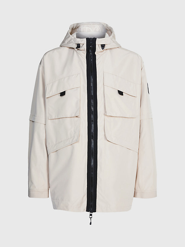 CLASSIC BEIGE 2-in-1 Relaxed Parka Coat for men CALVIN KLEIN JEANS