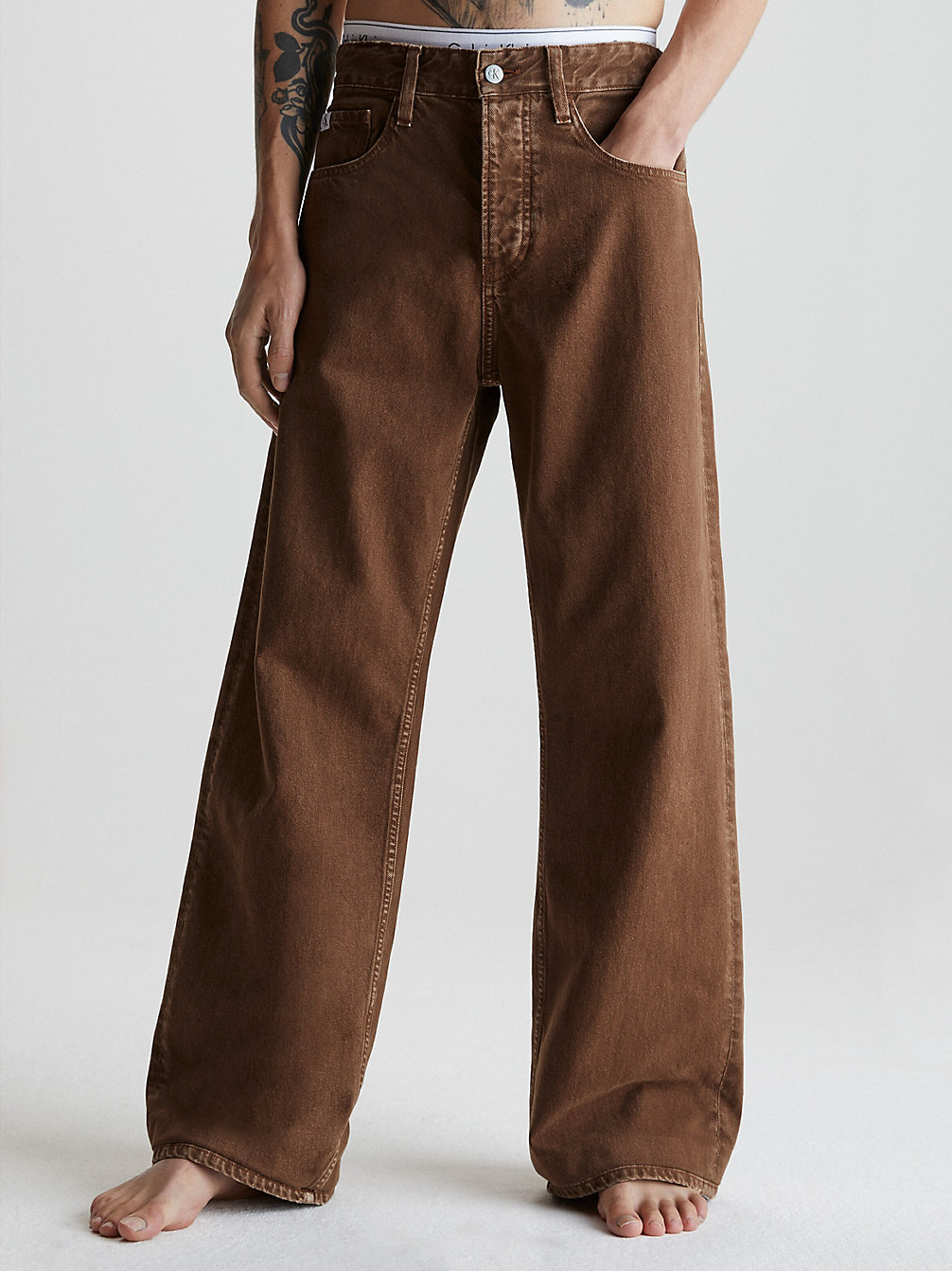 BISON 90's Loose Jeans undefined men Calvin Klein