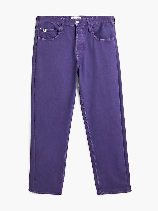 90's straight jeans purple de hombre calvin klein jeans