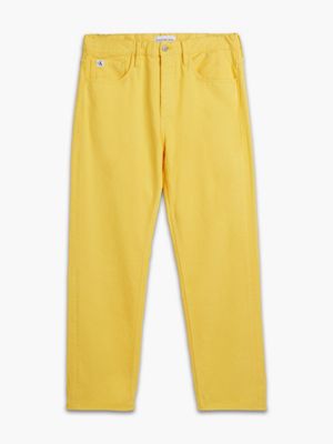 jean 90's straight primrose yellow pour hommes calvin klein jeans