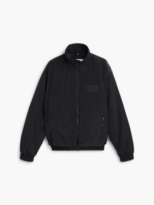 Nylon zip up jacket sale