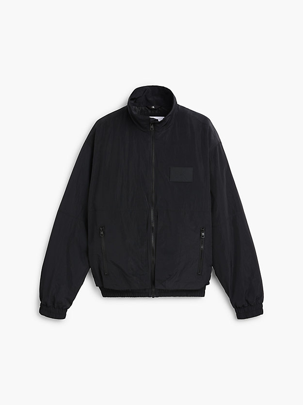 Shiny Nylon Zip Up Jacket Calvin Klein® | J30J323051BEH