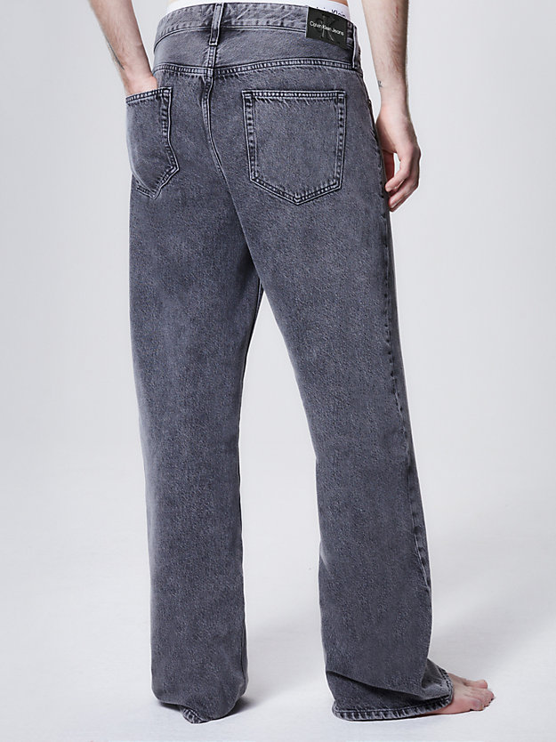 DENIM GREY 90's Loose Jeans for men CALVIN KLEIN JEANS