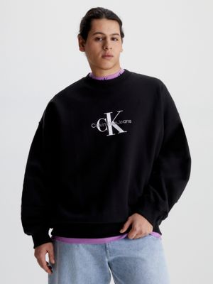 Oversized Monogram Sweatshirt Calvin Klein®