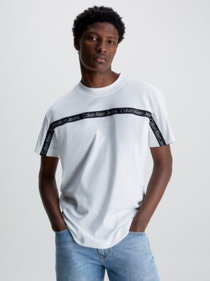 Calvin klein jeans Monogram Badge Short Sleeve T-Shirt J30J315319 Grey