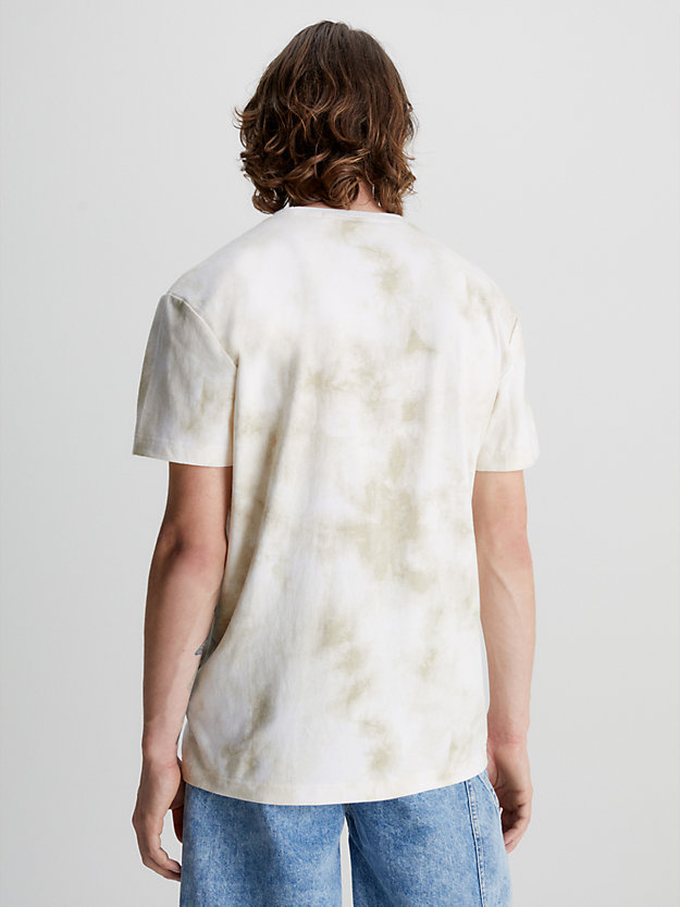 TIE DYE AOP T-shirt tie dye avec monogramme for hommes CALVIN KLEIN JEANS