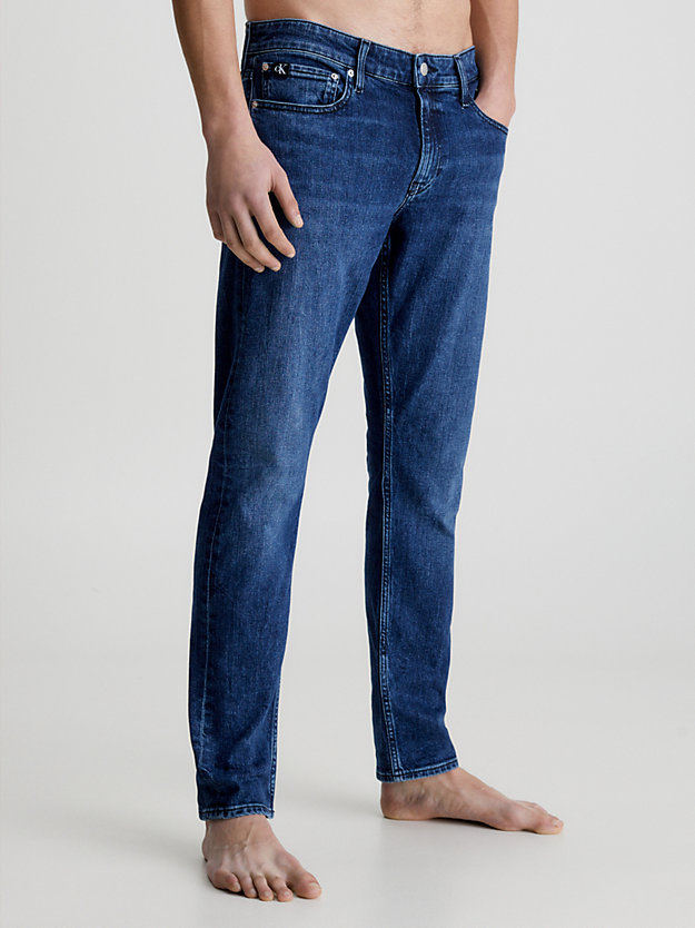 denim dark slim jeans for men calvin klein jeans