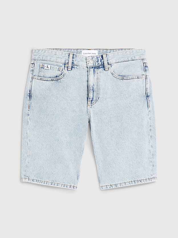 shorts denim denim light de hombres calvin klein jeans
