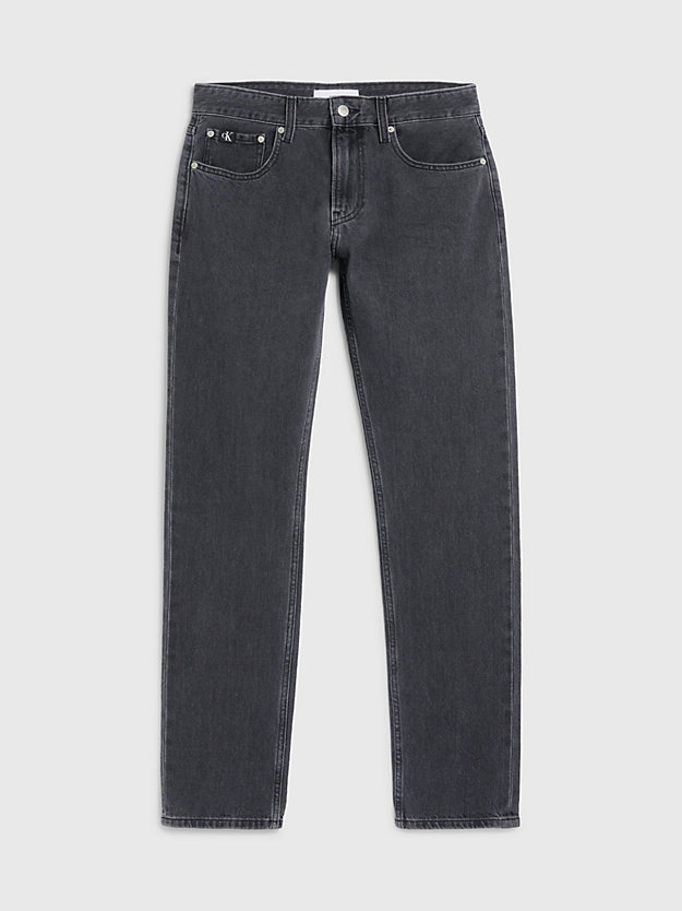 DENIM BLACK Authentische Straight Jeans für Herren CALVIN KLEIN JEANS