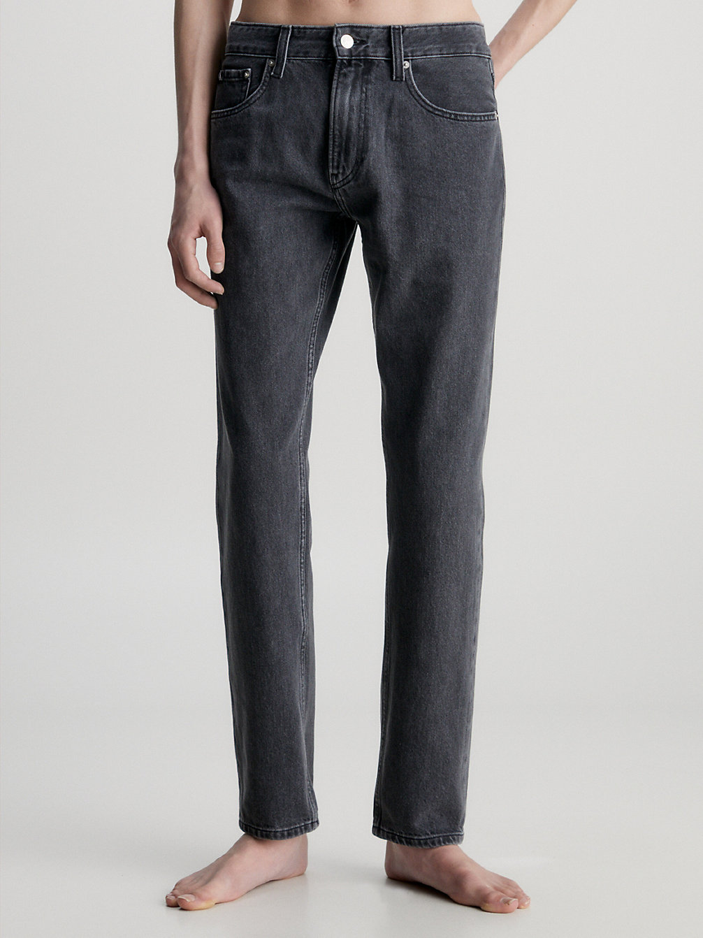 DENIM BLACK Authentic Straight Jeans undefined men Calvin Klein