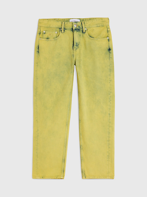 DENIM LIGHT Straight Cropped Jeans de los 90 de hombre CALVIN KLEIN JEANS