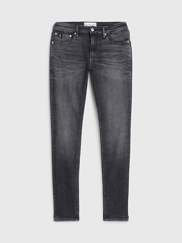 super skinny jeans black de hombre calvin klein jeans