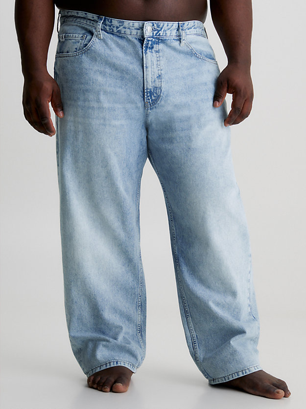 DENIM LIGHT 90's Straight Jeans riciclati da uomo CALVIN KLEIN JEANS