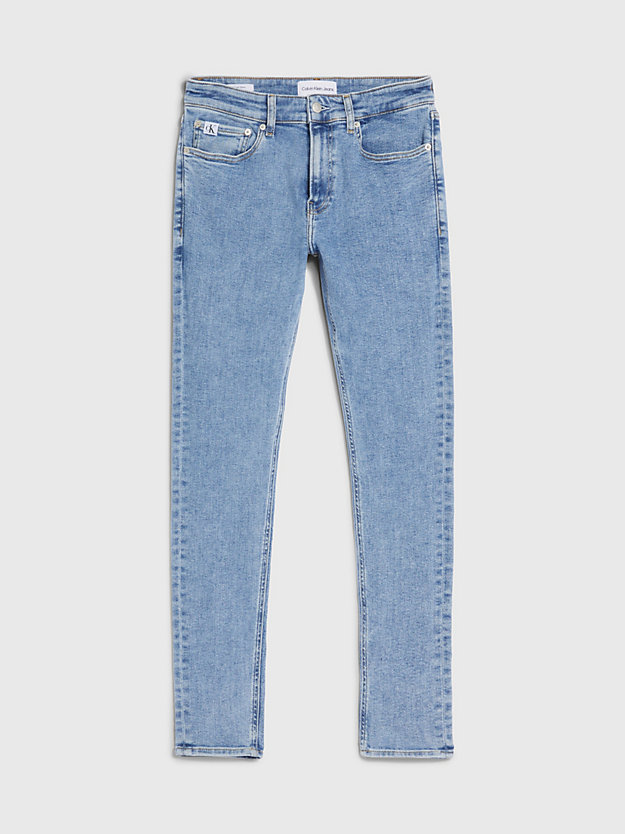 jeans con ajuste super skinny denim light de hombre calvin klein jeans