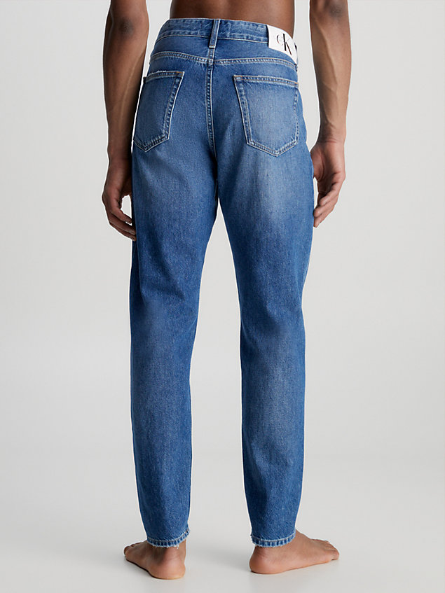jeans affusolati blue da uomo calvin klein jeans