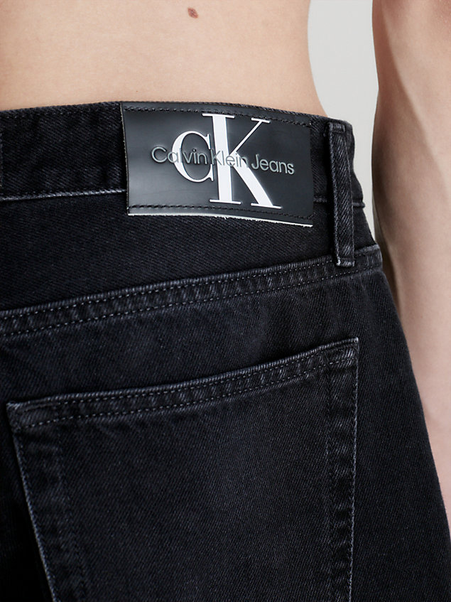 black tapered jeans für herren - calvin klein jeans