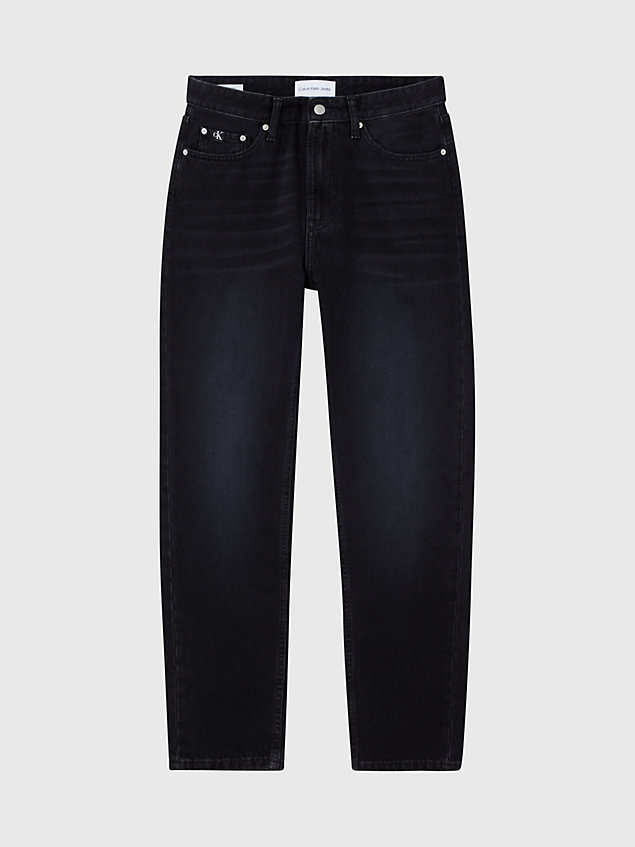 black tapered jeans voor heren - calvin klein jeans