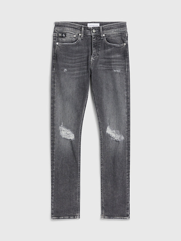 jeans con ajuste skinny grey de hombre calvin klein jeans
