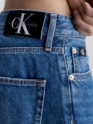 Calvin Klein Dad Jeans in Blue for Men