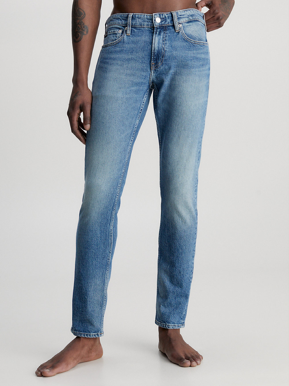DENIM MEDIUM Slim Fit Jeans undefined men Calvin Klein