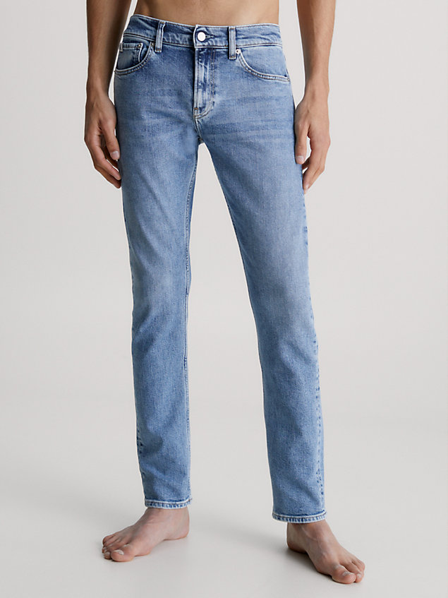 blue slim fit jeans for men calvin klein jeans