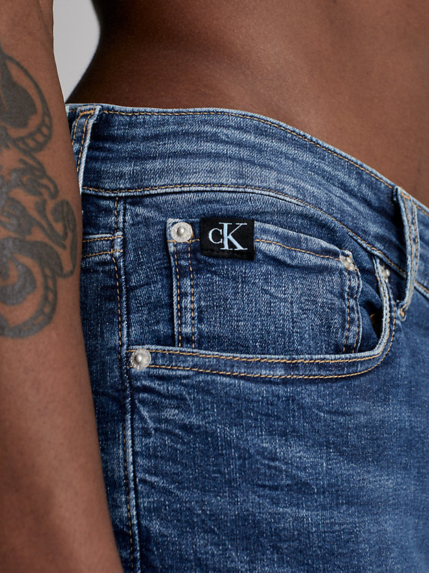 DENIM DARK Jeans con ajuste skinny de hombre CALVIN KLEIN JEANS