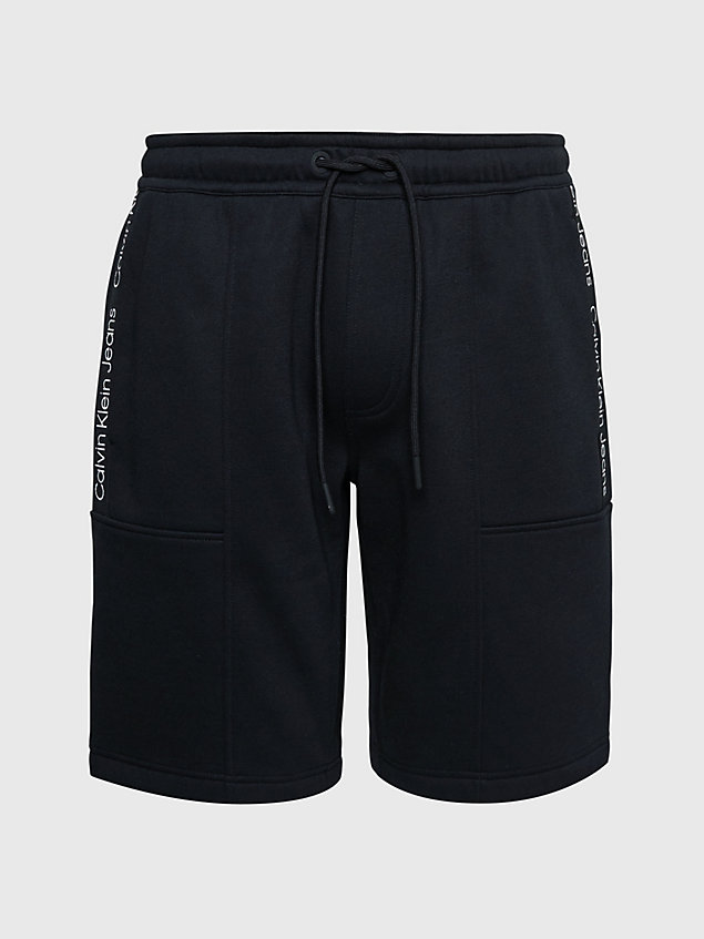 black logo tape-jogging-shorts für herren - calvin klein jeans