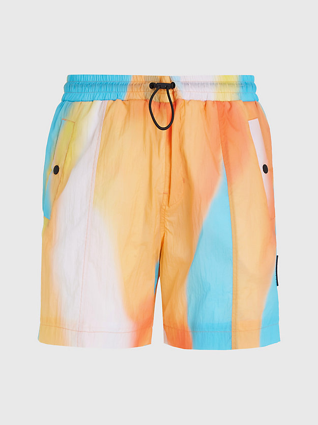 GRADIENT SHIFT Recycled Nylon Multicolour Shorts for men CALVIN KLEIN JEANS