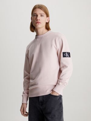 Mens hotsell pink crewneck