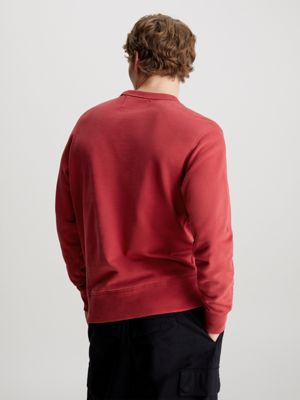 Badge-Sweatshirt aus Baumwoll-Frottee Calvin Klein® | J30J323426XA0