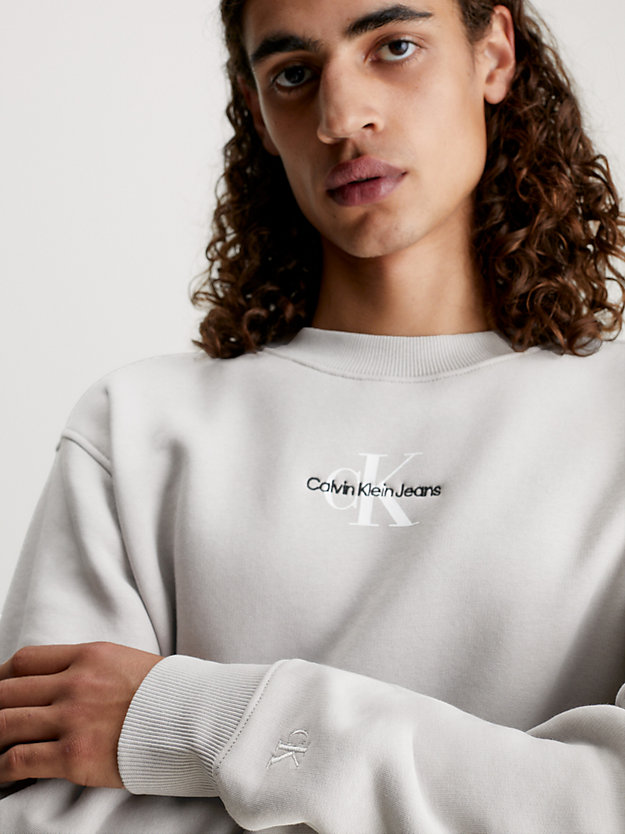 Cotton Blend Fleece Sweatshirt Calvin Klein® | J30J323434PEE