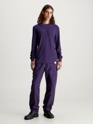 Slim Rib Long Sleeve T-shirt Klein® Calvin J30J323481VGS 