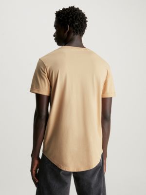 Calvin klein shop t shirt beige