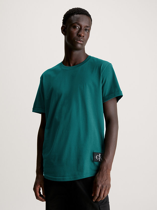 Badge-T-Shirt aus Baumwolle Calvin Klein® | J30J323482CA4