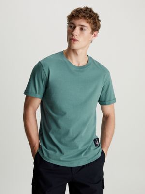 Calvin Klein Jeans INSTITUTIONAL T-SHIRT Noir - Livraison Gratuite