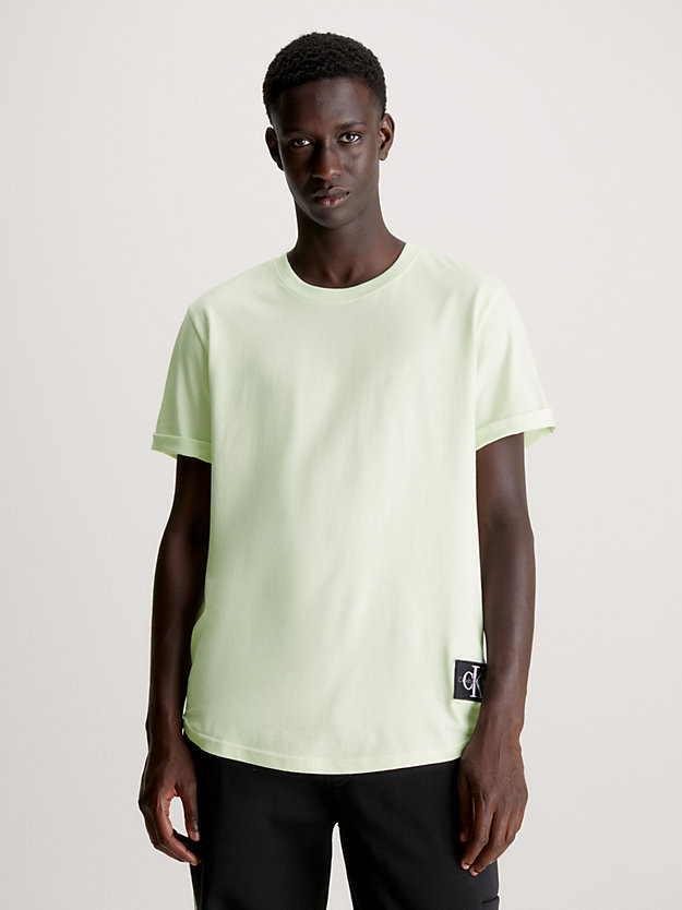Badge-T-Shirt aus Baumwolle Calvin Klein® | J30J323482LCE