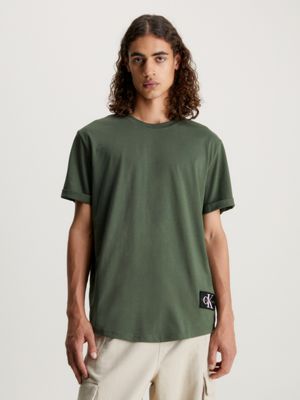 Klein® | Badge-T-Shirt aus J30J323482LLP Calvin Baumwolle
